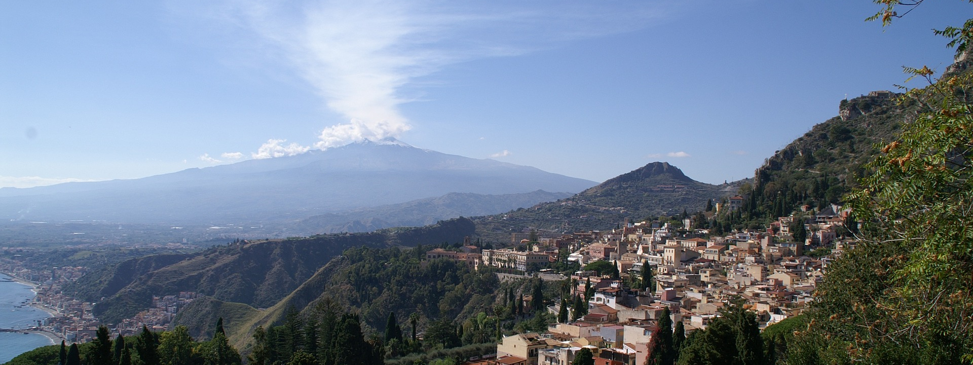 Zicht op de Etna - reis naar het oosten van Sicilië