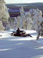 Sneeuwscootertocht