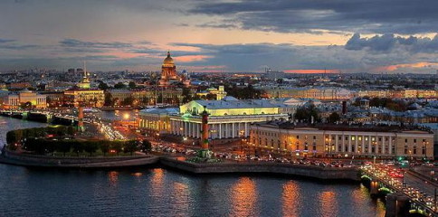Witte nachten St Petersburg