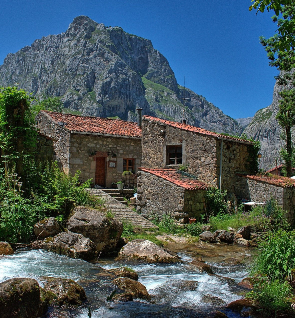 Kaartje Het groene noorden van Spanje