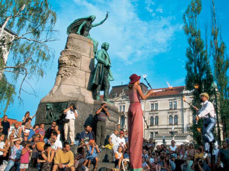 Ljubljana straattheaterfestival