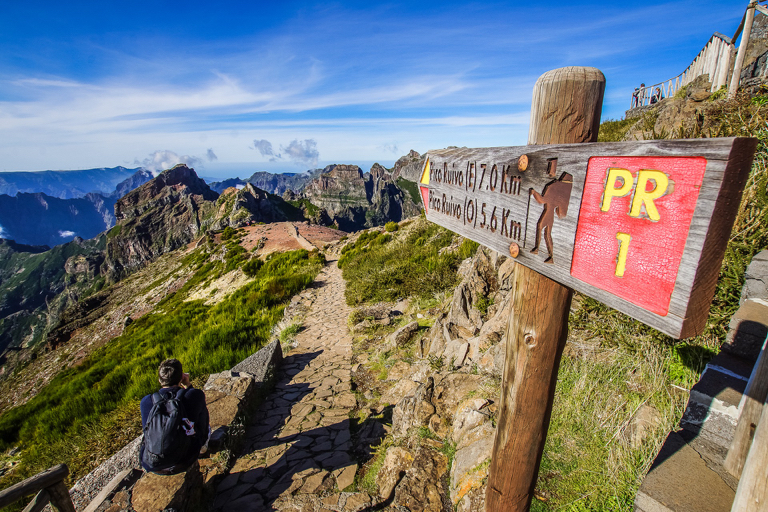 Wandeling naar de hoogste toppen van Madeira