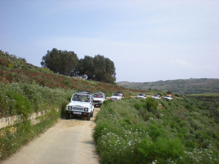 Jeepsafari op Gozo