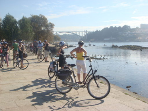 Citytrip Porto, fietsen tot aan Douro monding in zee