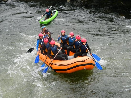 Raften op de Minho rivier