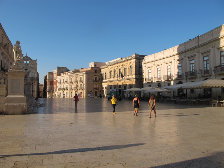 Syracuse in het oosten van Sisilië