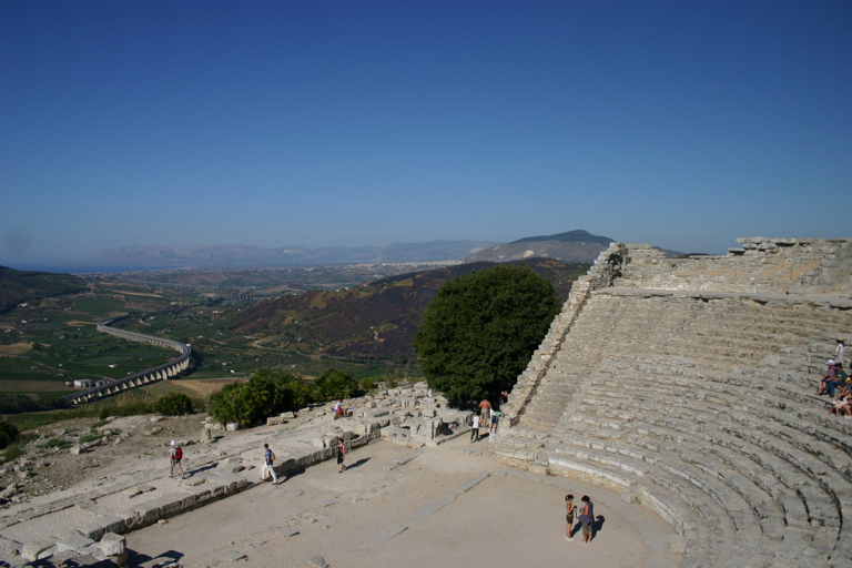 Stop tijdens een rondreis door Sicilië: theather van Segesta