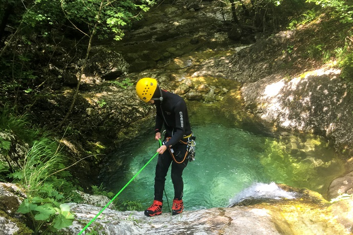 Canyoning Psjak gorge